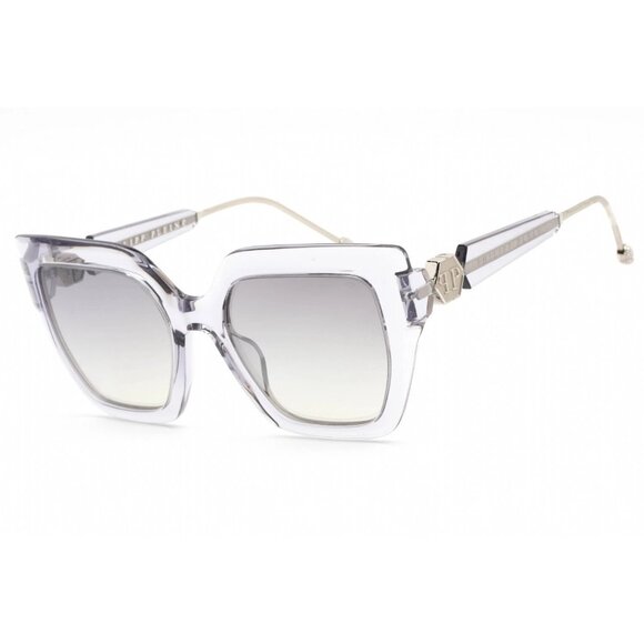NEW PHILIPP PLEIN SUNGLASSES GUNMETAL WOMEN EYEWEAR SPP064S P52X
